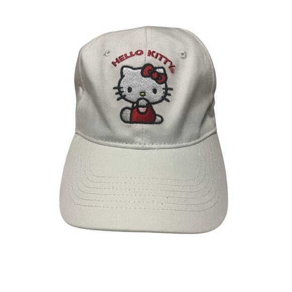 NWT Embroidered Hello Kitty Womens Baseball Cap Adjustable - Picture 2 of 6